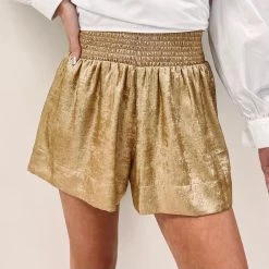 Indie Collection Adair Shorts - Golden