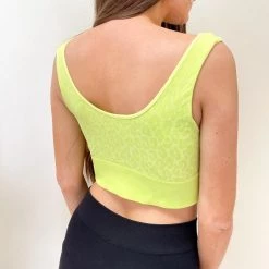 Indie Mae Leopard Seamless Bralette Clothes