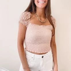 Indie Mae Jessica Smocked Top