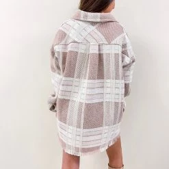 Indie Collection Brandi Oversized Flannel New Arrivals