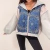 Indie Collection New Arrivals Miranda Quilted Mix Jacket