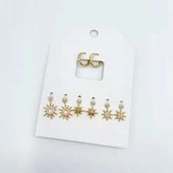 Indie Collection Huggie Earring Set New Arrivals
