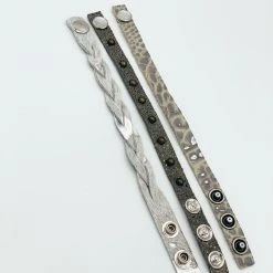 Indie Mae Jewelry Thin Leather Bracelet Sets