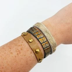 Indie Mae Jewelry Thin Leather Bracelet Sets