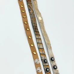 Indie Mae Jewelry Thin Leather Bracelet Sets