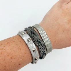 Indie Mae Jewelry Thin Leather Bracelet Sets