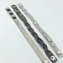 Indie Mae Jewelry Thin Leather Bracelet Sets