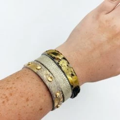 Indie Mae Jewelry Thin Leather Bracelet Sets