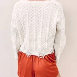 Indie Collection Adair Smocked Shorts - Rust