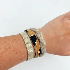 Indie Mae Jewelry Thin Leather Bracelet Sets