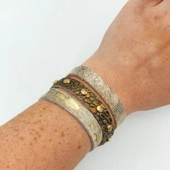 Indie Mae Jewelry Thin Leather Bracelet Sets