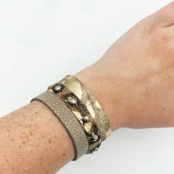Indie Mae Jewelry Thin Leather Bracelet Sets