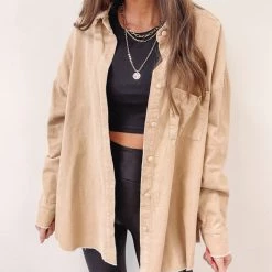 Indie Collection New Arrivals Audrey Shacket