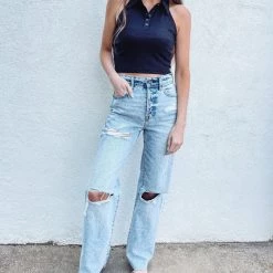 Indie Collection Clothes Dad Jeans - Medium Wash 18 Indie Collection Clothes Dad Jeans - Medium Wash