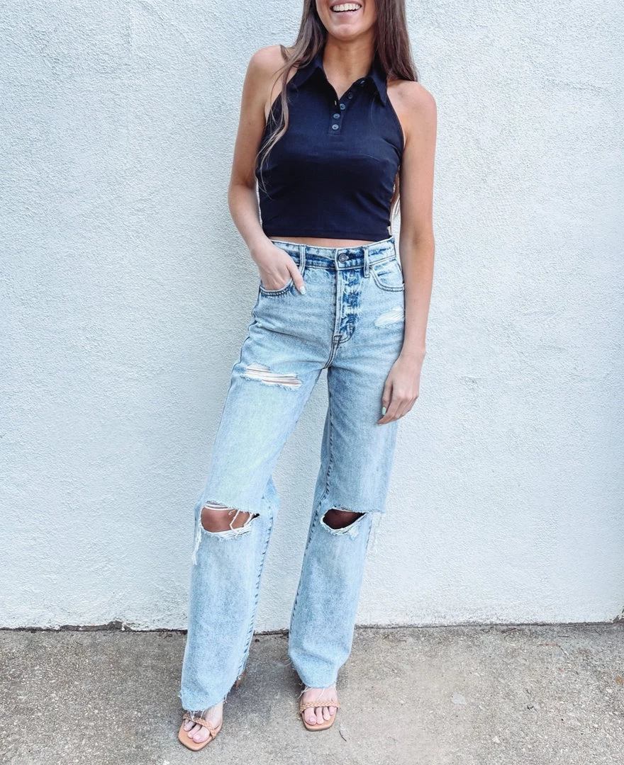 Indie Collection Clothes Dad Jeans - Medium Wash 9 Indie Collection Clothes Dad Jeans - Medium Wash