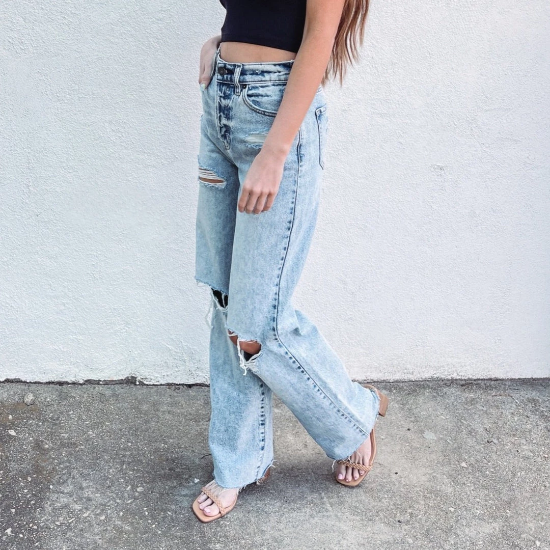 Indie Collection Clothes Dad Jeans - Medium Wash 3 Indie Collection Clothes Dad Jeans - Medium Wash