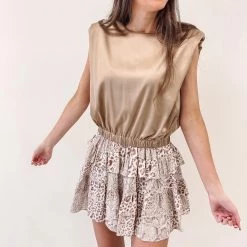 Indie Collection New Arrivals Robin Smocked Skirt