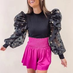 Indie Collection Stargaze Puff Top New Arrivals