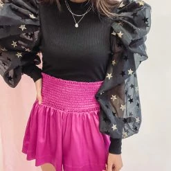 Indie Collection Stargaze Puff Top New Arrivals