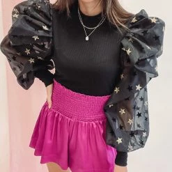 Indie Collection Stargaze Puff Top New Arrivals