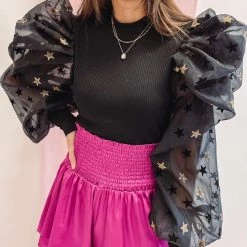 Indie Collection Stargaze Puff Top New Arrivals