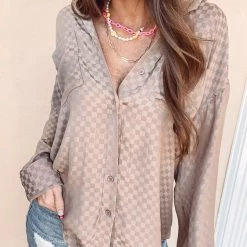 Indie Collection Ansley Checkered Shirt