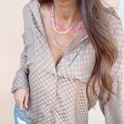 Indie Collection Ansley Checkered Shirt