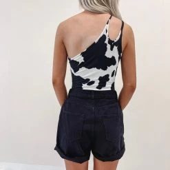 Indie Collection Dallas Cowprint Bodysuit New Arrivals