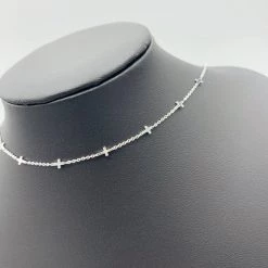 Indie Mae Dainty Cross Necklace