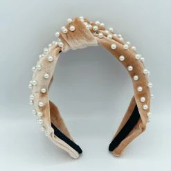 Indie Mae Velvet Pearl Headband Accessories