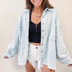 Indie Collection New Arrivals Austin Shacket