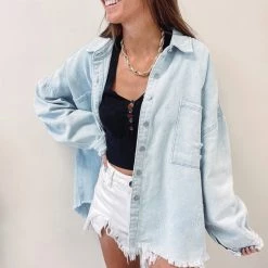 Indie Collection New Arrivals Austin Shacket