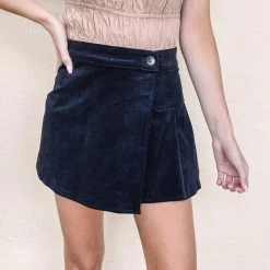 Indie Collection Corduroy Mini Skort