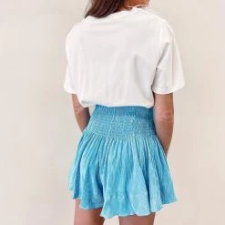 Indie Collection Aqua Swing Shorts - Queen Of Sparkles New Arrivals