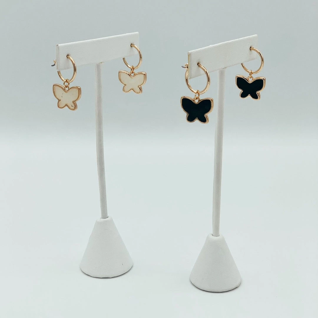 Indie Mae Sale The Gabby Butterfly Huggie Hoops 1 Indie Mae Sale The Gabby Butterfly Huggie Hoops