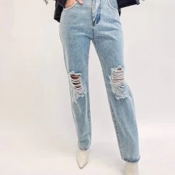 Indie Collection Rhinestone Detail Jeans