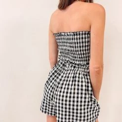 Indie Collection New Arrivals Gingham Set