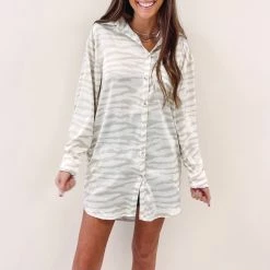 Indie Collection New Arrivals Printed Shirt Tunic