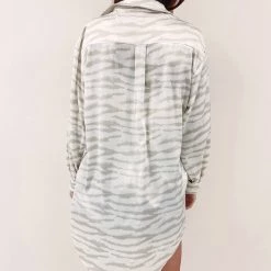 Indie Collection New Arrivals Printed Shirt Tunic