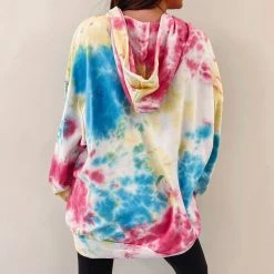 Indie Mae Oversized Tie-Dye Hoodie
