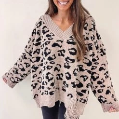 Indie Mae Lola Leopard Sweater Clothes