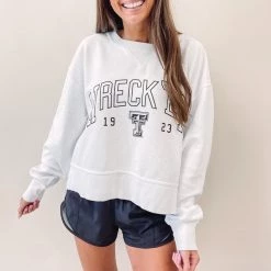 Indie Collection Wreck Em' Corded Pullover New Arrivals