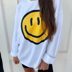 Indie Mae Smiley Sweatshirt