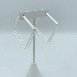 Indie Mae Double Square Hoop