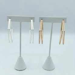 Indie Mae Double Square Hoop