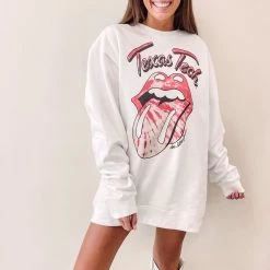 Indie Collection Texas Tech Lip Pullover