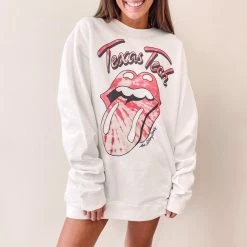 Indie Collection Texas Tech Lip Pullover