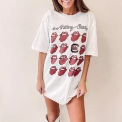Indie Collection Multi Lip Gamecocks Tee