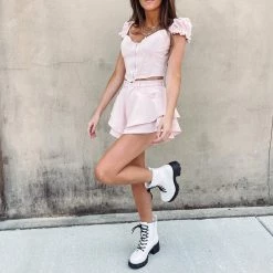 Indie Collection Daniela Ruffle Shorts