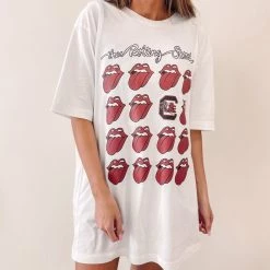 Indie Collection Multi Lip Gamecocks Tee